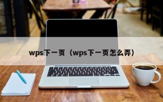 wps下一页（wps下一页怎么弄）