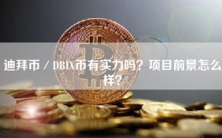 迪拜币／DBIX币有实力吗？项目前景怎么样？