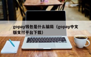 gopay钱包是什么骗局（gopay中文版支付平台下载）