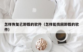 怎样恢复已卸载的软件（怎样能找回卸载的软件）