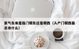 紫气东来是指门朝东还是朝西（入户门朝西最忌讳什么）