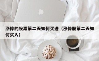 涨停的股票第二天如何买进（涨停股第二天如何买入）