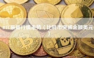 BTC最新行情走势（比特币突破金额美元）