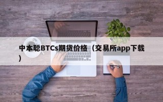 中本聪BTCs期货价格（交易所app下载）