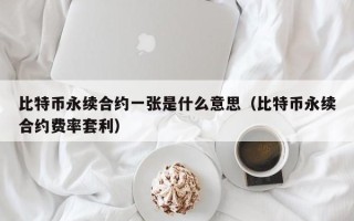 比特币永续合约一张是什么意思（比特币永续合约费率套利）