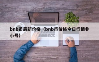 bnb币最新价格（bnb币价格今日行情非小号）