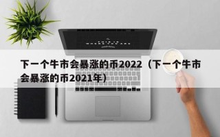 下一个牛市会暴涨的币2022（下一个牛市会暴涨的币2021年）