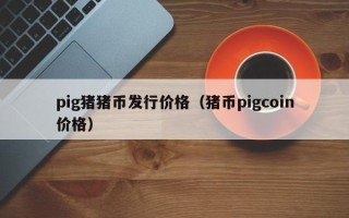 pig猪猪币发行价格（猪币pigcoin价格）