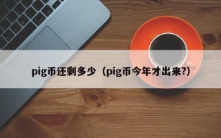 pig币还剩多少（pig币今年才出来?）