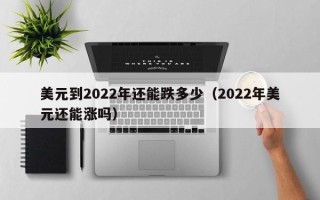 美元到2022年还能跌多少（2022年美元还能涨吗）