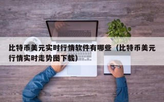 比特币美元实时行情软件有哪些（比特币美元行情实时走势图下载）