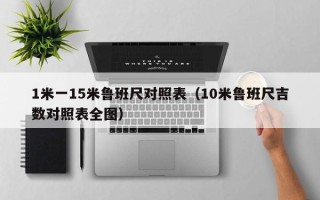 1米一15米鲁班尺对照表（10米鲁班尺吉数对照表全图）