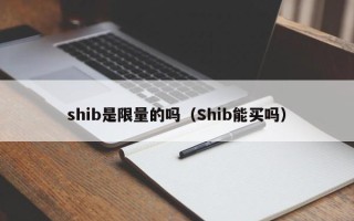 shib是限量的吗（Shib能买吗）