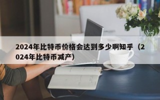 2024年比特币价格会达到多少啊知乎（2024年比特币减产）