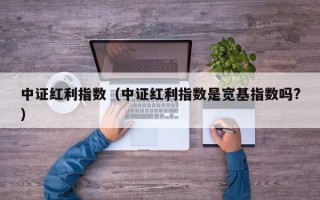 中证红利指数（中证红利指数是宽基指数吗?）