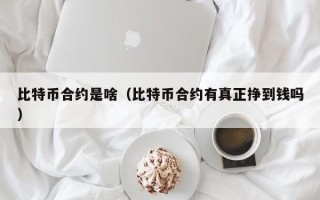 比特币合约是啥（比特币合约有真正挣到钱吗）