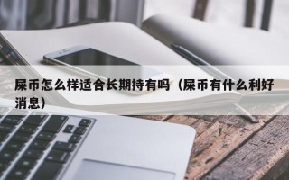 屎币怎么样适合长期持有吗（屎币有什么利好消息）