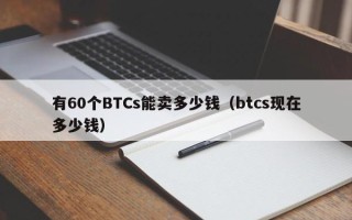 有60个BTCs能卖多少钱（btcs现在多少钱）