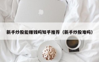 新手炒股能赚钱吗知乎推荐（新手炒股难吗）