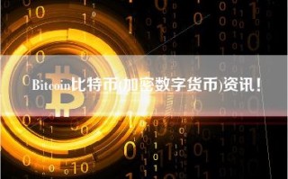 Bitcoin比特币(加密数字货币)资讯！