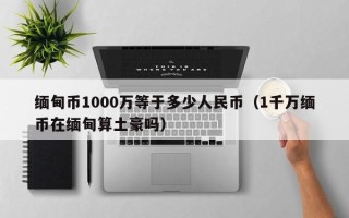 缅甸币1000万等于多少人民币（1千万缅币在缅甸算土豪吗）