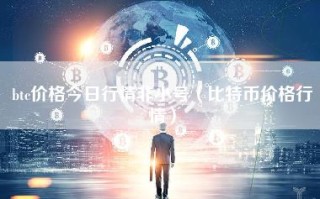 btc价格今日行情非小号（比特币价格行情）