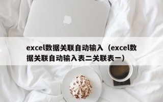 excel数据关联自动输入（excel数据关联自动输入表二关联表一）