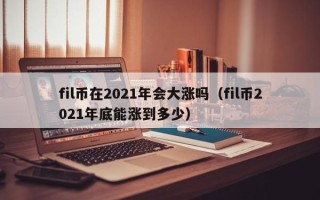 fil币在2021年会大涨吗（fil币2021年底能涨到多少）