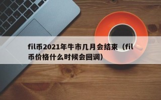 fil币2021年牛市几月会结束（fil币价格什么时候会回调）