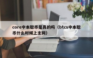 core中本聪币是真的吗（btcs中本聪币什么时候上主网）