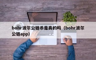 bohr波尔公链币是真的吗（bohr波尔公链app）