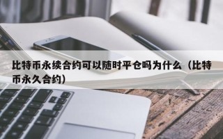 比特币永续合约可以随时平仓吗为什么（比特币永久合约）