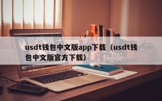 usdt钱包中文版app下载（usdt钱包中文版官方下载）