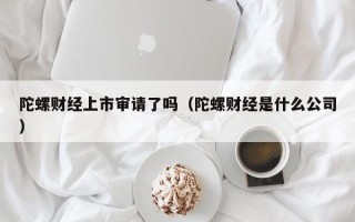 陀螺财经上市审请了吗（陀螺财经是什么公司）