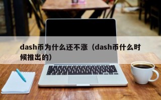 dash币为什么还不涨（dash币什么时候推出的）