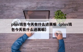 plus钱包今天有什么进展嘛（plus钱包今天有什么进展嘛）