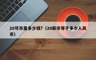 20可币是多少钱?（20新币等于多少人民币）