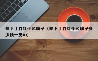 萝卜丁口红什么牌子（萝卜丁口红什么牌子多少钱一支m）