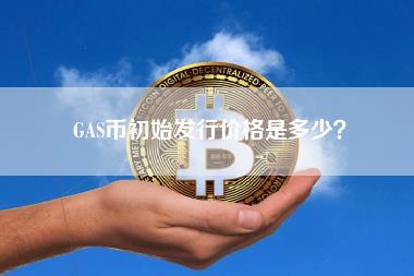 GAS币初始发行价格是多少？-第1张图片-科灵网