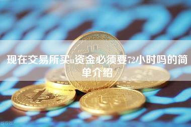 现在交易所买u资金必须要72小时吗的简单介绍-第1张图片-科灵网