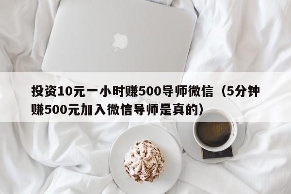 投资10元一小时赚500导师微信（5分钟赚500元加入微信导师是真的）-第1张图片-科灵网