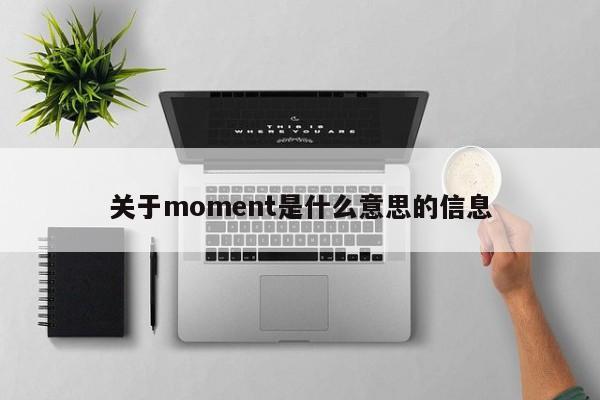 关于moment是什么意思的信息-第1张图片-科灵网