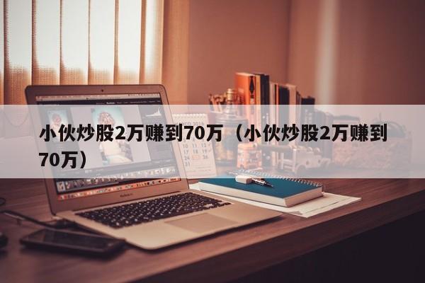 小伙炒股2万赚到70万（小伙炒股2万赚到70万）-第1张图片-科灵网