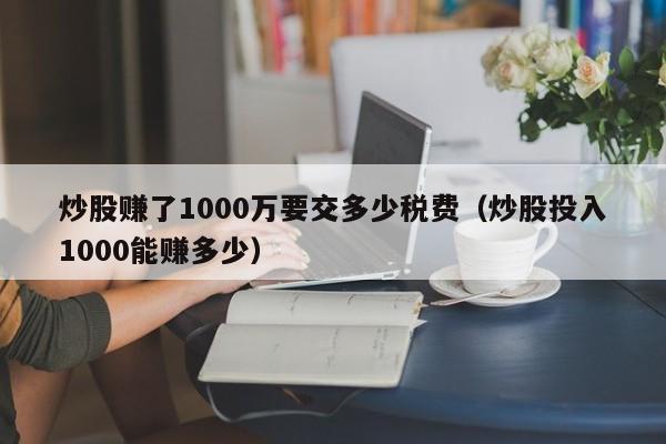 炒股赚了1000万要交多少税费（炒股投入1000能赚多少）-第1张图片-科灵网