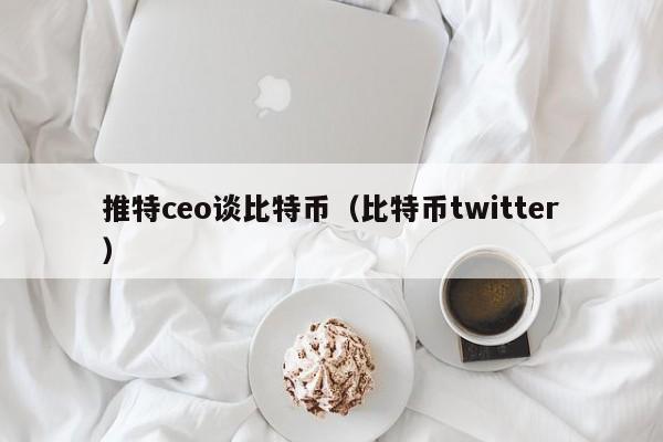 推特ceo谈比特币（比特币twitter）-第1张图片-科灵网