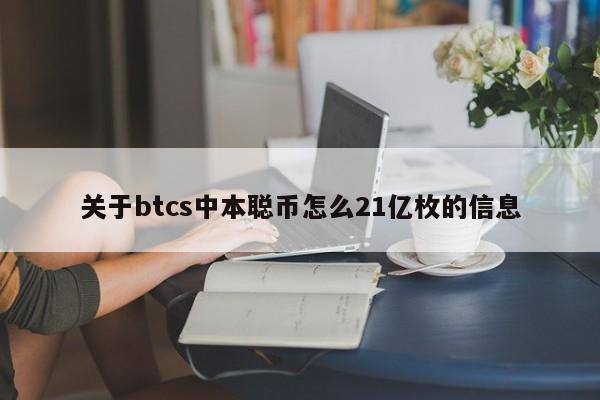 关于btcs中本聪币怎么21亿枚的信息-第1张图片-科灵网