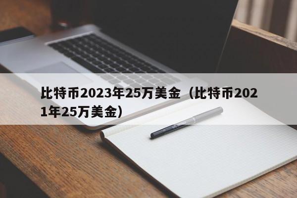 比特币2023年25万美金（比特币2021年25万美金）-第1张图片-科灵网