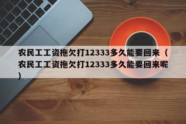 农民工工资拖欠打12333多久能要回来（农民工工资拖欠打12333多久能要回来呢）-第1张图片-科灵网