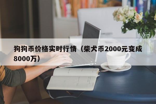 狗狗币价格实时行情（柴犬币2000元变成8000万）-第1张图片-科灵网